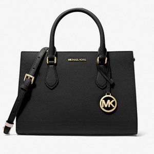 EUC - MICHAEL Michael Kors Medium Satchel Purse - Black